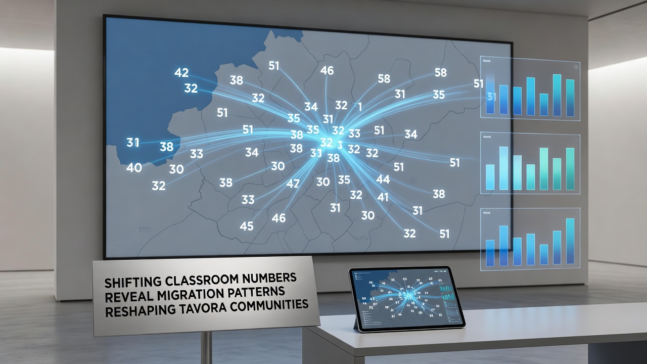 Shifting Classroom Numbers Reveal Migration Patterns Reshaping Tavora Communities